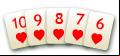 Straight flush neboli postupka v barvě poker