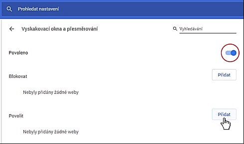 SYNOT TIP poker - automatické otevírání stolů - Krok 6