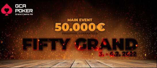  Grand Casino Aš: Fifty Grand o €50,000 GTD se vrací!  