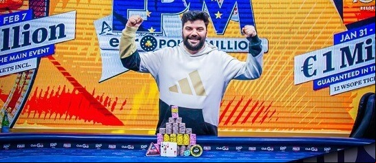 Danilo Cisternino zvítězil v Euro Poker Millionu v King's Resortu. Čech Přemysl Rada skončil třetí, Michal Krapinec pak dvanáctý