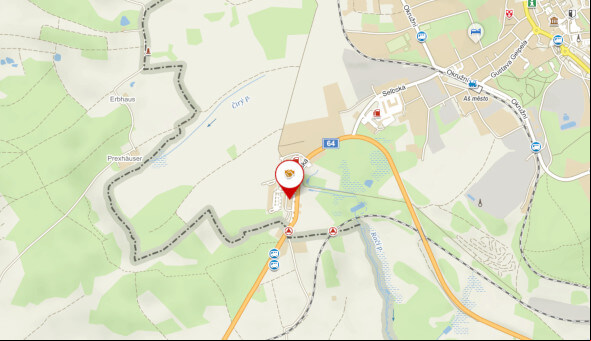 Grand Casino Aš mapa