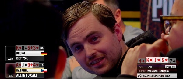 Kontroverzní Kabrhelův fold na finálovém stole WSOPE
