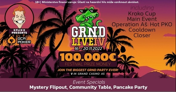 GRND Live v Grand Casinu Aš už tento týden
