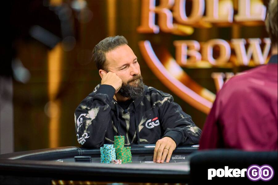 Daniel Negreanu během SHRB 2022 na PokerGO.com