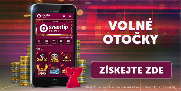 SynotTip casino nabízí free spiny na zatočení