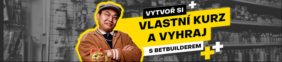 S Betbuilderem si vytvoříte vlastní sázkovou příležitost