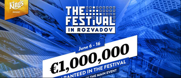 The Festival Rozvadov garantuje celkem €1.000.000 v turnajích