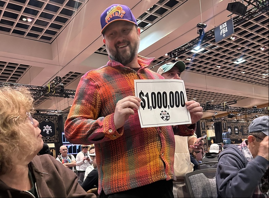 Šťastlivec Thomas Zanot na WSOP 2025
