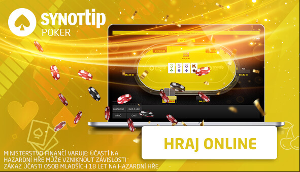 Vyzkoušejte pokerové turnaje na herně SynotTip